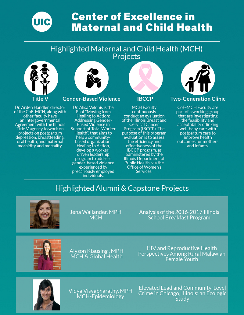 Highlighted maternal and child health projects