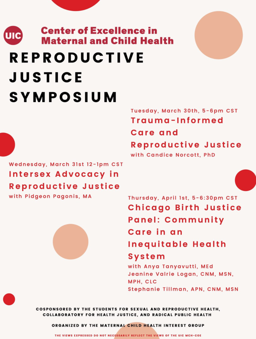 Reproductive Justice Symposium Registration Center of Excellence in