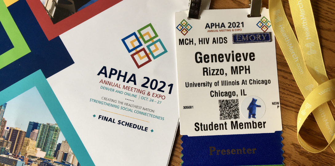 Genie's APHA Badge and Program